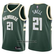 Maillot Milwaukee Bucks Tony Snell No 21 Swingman Icon 2017-18 Vert