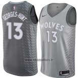 Maillot Minnesota Timberwolves Marcus Georges-hunt No 13 Ville 2018 Gris