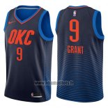 Maillot Oklahoma City Thunder Jerami Grant No 9 Statement 2017-18 Bleu