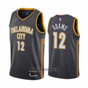 Maillot Oklahoma City Thunder Steven Adams No 12 Ville Noir