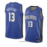 Maillot Orlando Magic Isaiah Briscoe No 13 Icon 2017-18 Bleu