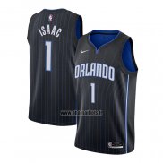 Maillot Orlando Magic Jonathan Isaac No 1 Icon 2020-21 Noir