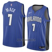 Maillot Orlando Magic Shelvin Mack No 7 Icon 2018 Bleu