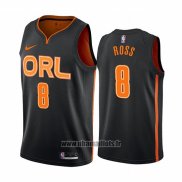 Maillot Orlando Magic Terrence Ross No 8 Ville Edition Noir