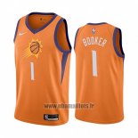Maillot Phoenix Suns Devin Booker No 1 Statement 2019-20 Orange