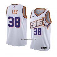 Maillot Phoenix Suns Saben Lee NO 38 Association 2023-24 Blanc