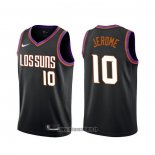 Maillot Phoenix Suns Ty Jerome NO 10 Ville 2019-20 Noir