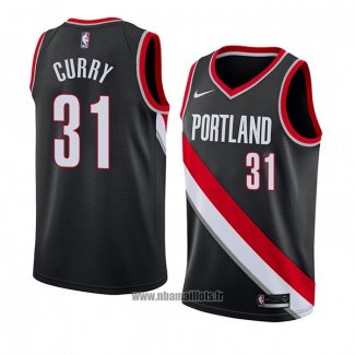 Maillot Portland Trail Blazers Seth Curry No 31 Icon 2018 Noir