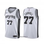 Maillot San Antonio Spurs Demarre Carroll NO 10 Association 2019-20 Blanc