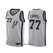 Maillot San Antonio Spurs Demarre Carroll NO 77 Statemen 2019-20 Grist