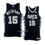 Maillot San Antonio Spurs Joe Wieskamp NO 15 Statement 2022-23 Noir