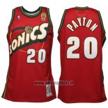 Maillot Seattle Supersonics Gary Payton No 20 Historic Retro Rouge