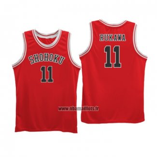 Maillot Shohoku Rukawa NO 11 Rouge