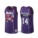 Maillot Tornto Raptors Danny Green Hardwood NO 14 Classics Volet