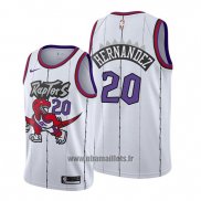 Maillot Tornto Raptors Dewan Hernandez No 20 Classic Edition 2019-20 Blanc