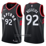 Maillot Tornto Raptors Lucas Nogueira No 92 Statement 2017-18 Noir