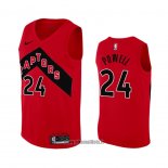 Maillot Tornto Raptors Norman Powell No 24 Icon 2020-21 Rouge
