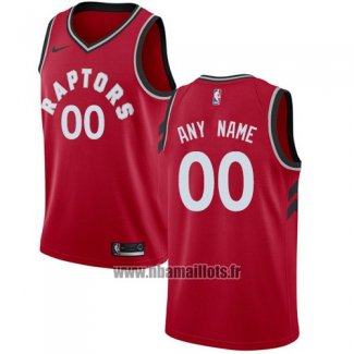 Maillot Tornto Raptors Personnalise 2017-18 Rouge