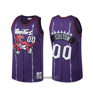 Maillot Tornto Raptors Personnalise Hardwood Classics Volet