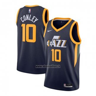 Maillot Utah Jazz Mike Conley No 10 Icon 2020-21 Bleu