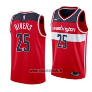 Maillot Washington Wizards Austin Rivers No 25 Icon 2018 Rouge