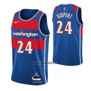 Maillot Washington Wizards Corey Kispert NO 24 Ville 2021-22 Bleu