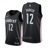 Maillot Washington Wizards Jabari Parker No 12 Ville Noir