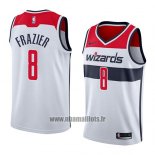 Maillot Washington Wizards Tim Frazier No 8 Association 2018 Blanc