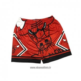 Short Chicago Bulls Mitchell & Ness Big Face Rouge