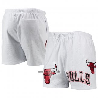 Short Chicago Bulls Pro Standard Mesh Capsule Blanc