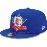 Casquette Los Angeles Clippers Tip Off 9FIFTY Snapback Bleu