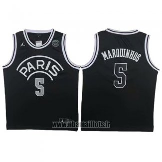 Maillot AJ x PSG Marquinhos No 5 Noir