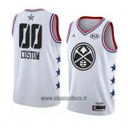 Maillot All Star 2019 Denver Nuggets Personnalise Blanc