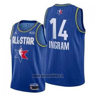 Maillot All Star 2020 New Orleans Pelicans Brandon Ingram No 14 Bleu
