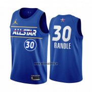 Maillot All Star 2021 New York Knicks Julius Randle No 30 Bleu