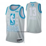 Maillot All Star 2022 Brooklyn Nets James Harden NO 13 Gris