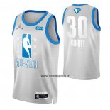 Maillot All Star 2022 Golden State Warriors Stephen Curry NO 30 Gris