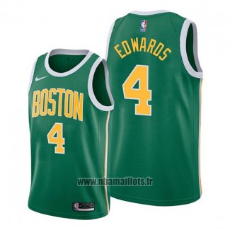 Maillot Boston Celtics Carsen Edwards No 4 Earned 2019-20 Vert