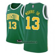 Maillot Boston Celtics Marcus Morris No 13 Earned 2018-19 Vert