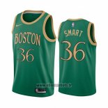 Maillot Boston Celtics Marcus Smart No 36 Ville Vert