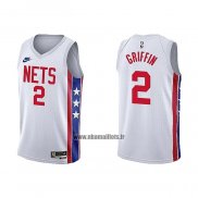 Maillot Brooklyn Nets Blake Griffin NO 2 Classic 2022-23 Blanc