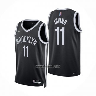 Maillot Brooklyn Nets Kyrie Irving NO 11 Icon 2021-22 Noir