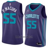 Maillot Charlotte Hornets J. P.macura No 55 Statement 2018 Volet