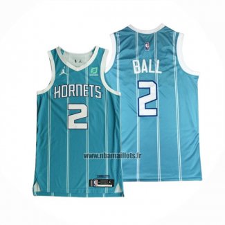 Maillot Charlotte Hornets Lamelo Ball NO 2 Icon Authentique 2020-21 Vert