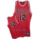 Maillot Chicago Bulls Kirk Hinrich No 12 Retro Rouge2