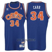 Maillot Cleveland Cavaliers Austin Carr No 34 Retro 2008 Bleu