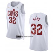 Maillot Cleveland Cavaliers Dean Wade NO 32 Association 2022-23 Blanc