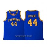 Maillot Crenshaw Kobe Bryant No 44 Bleu