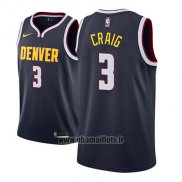 Maillot Denver Nuggets Torrey Craig No 3 Icon 2018-19 Bleu