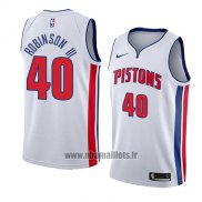 Maillot Detroit Pistons Glenn Robinson Iii No 40 Association 2018 Blanc